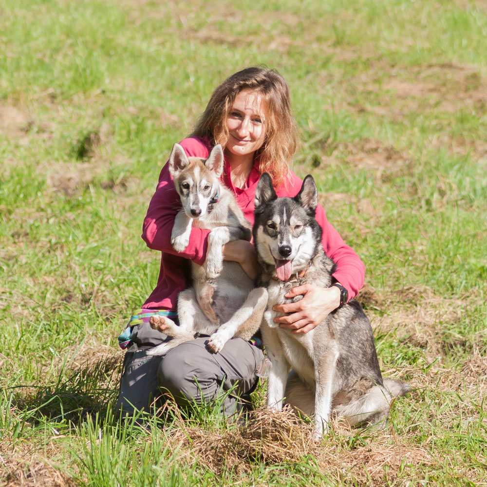 Mélissa WACHS et ses chiens